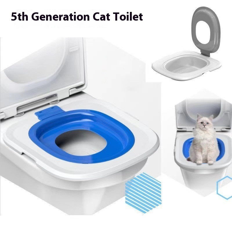 Fünfte Generation Katze Toilette Neue Form Trainer Toilette