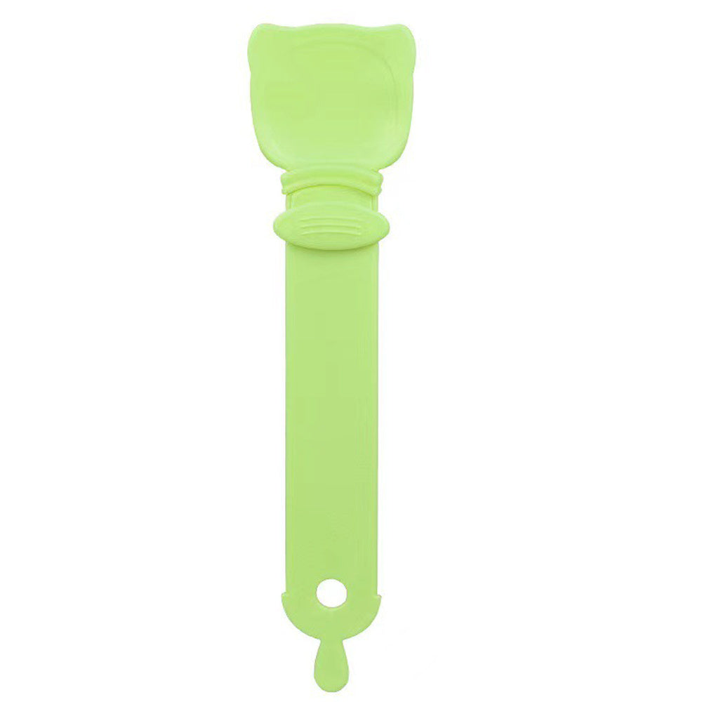 Cat Strip Feeder And Pet Food Mixing Spoon Color Cats Stripe Squeeze Spoon Multifunctional Lickable Treat Feeding Dispenser For Cat Liquid Snack And Wet Food